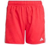 adidas - Kid's 3 Stripes Shorts - Pantaloncini 140 rosso