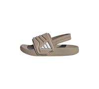 adidas Unisex - Bimbi 0-24 Adilette Estrap 2.0 Slides Infants Sandal, trace khaki/ftwr white/trace khaki, 22 EU