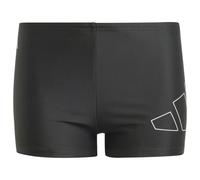 adidas - Kid's Bold Bars Boxer - Pantaloncino da bagno 128 grigio/nero