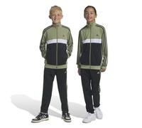 adidas Kids Essentials 3-Stripes Tiberio Track Suit Recycled Polyester Green 11-12Y