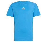 adidas Mixte Enfant Essentials T-Shirt, Ray Blue/White, 9-10 Years