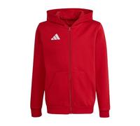 Adidas Entrada 26 Full Zip Sweatshirt Rosso 11-12 Years Bambini
