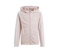 Hoodie Essentials 3-Stripes Full-Zip Sandy Pink / White 11-12A