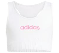 adidas - Kid's Linear Logo Bra Top - Reggiseno sportivo 164 bianco