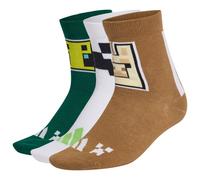 CALZE ADIDAS MINECRAFT JUNIOR Carbon / Brown Desert / Collegiate Green 37-39