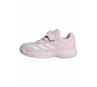 Scarpe da tennis bambini Adidas Courtflash K - distilled pink/cloud white/distilled pink - Rosa (33)