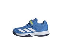 adidas Unisex - Bambini e Ragazzi Courtflash Kids Comfort Closure Tennis Shoes, Lucid Ray Blue/Ftwr White/Dark Blue, 31 1/2 EU