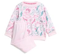 adidas - Kid's Seas.Essentials Adiraptor FT Jogger Set - Pantaloni da allenamento 104 fuchsia/bianco