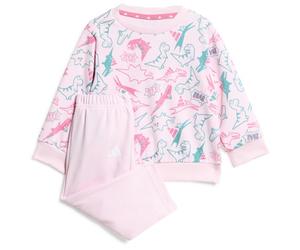 adidas - Kid's Seas.Essentials Adiraptor FT Jogger Set - Pantaloni da allenamento 80 fuchsia/bianco