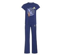 adidas Bambine e ragazze Disney T-Shirt & Leggings Set Track_Suit, dark blue/Semi Frozen Lemon, 7-8 Years