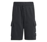 Adidas Pantaloni corti Cargo Essentials nero/bianco Junior 15-16A