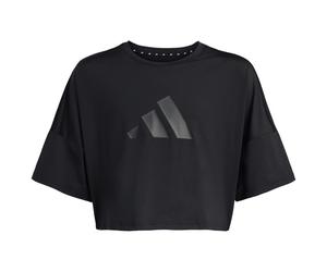 adidas - Kid's Sport Icon Crop Tee - Maglia funzionale 116 nero