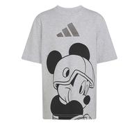 adidas Unisex - Bambini e Ragazzi Disney Mickey Mouse Shirt, Light Grey Heather/off White, 3-4 Years