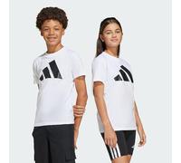 adidas Unisex - Bambini ESSENTIALS BIG LOGO T-SHIRT, White / Black, 7-8 Years