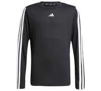 adidas - Kid's Train Essentials Longsleeve - Maglia funzionale 116 grigio/nero