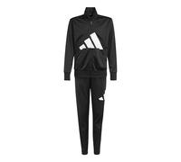 adidas Unisex - Bambini ESSENTIALS BIG LOGO CLIMACOOL TRACKSUIT, black/white, 15-16 Years