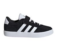 adidas Unisex - Bambini e Ragazzi VL Court 3.0 Shoes, Core Black/Cloud White/Core Black, 33.5 EU