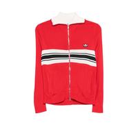 Adidas - Knit Track Top - - Sport - Donna - Rosso - S