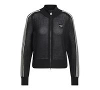 Adidas - Knitted Crochet Firebird Track Top - - Sport - Donna - Nero - M