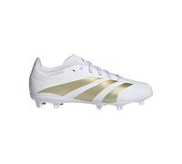 adidas League Predator Firm Ground Sneakers Unisex Bambini, Bianco Oro Metallizzato Beige Sabbia Metallizzata, 37 1/3 EU
