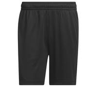 adidas Legends 3-Stripes Basketball Shorts - Pantaloncini Uomo, Black/White/Black, IW7662