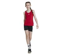 Adidas Leggings corti Techfit Bambini Nero/Carbonio/Bianco 14-15 anni