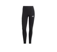 adidas Femme Essentials 3-Stripes Cotton Leggings, Black/White, XL