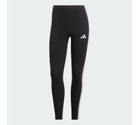 Adidas Leggings Donna Essentials 3-Stripes - Colore : Nero/Bianco