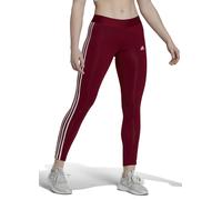 ADIDAS - LEGGINGS DONNA - LOUNGEWEAR ESSENTIALS - HK9678 - BURGUNDY