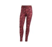 ADIDAS Leggings Sportivi Tight Camou Tech Fit Bordeaux Donna XS