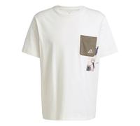Adidas Lens Elevated Pocket Graphic Tee T-shirt maglia a manica corta da uomo