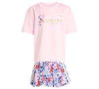 COMPLETO GONNA E T-SHIRT adidas Originals x Liberty London Clear Pink 7-8A
