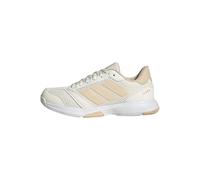 adidas Ligra 8 Womens Indoor Shoes, Scarpe Sportive Donna, off White/Crystal Sand/Cloud White, 41 1/3 EU