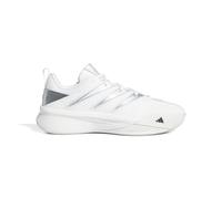 adidas Lillard Dame Certified 2 Low Trainers, Scarpe da Basket Unisex-Adulto, Core White/Core Black/Silver Met, 38 EU