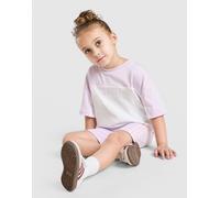 adidas Linear T-Shirt/Short Set Infant - Viola, viola 3-6M