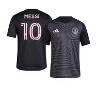 adidas Lionel Messi Inter Miami CF #10 - Maglietta da uomo con nome e numero, Nero, XL