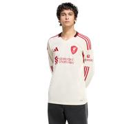 Adidas Liverpool Fc 25/26 Away Jersey Uomo - Maglie/Repliche Bianco - Taglia L - Poly Mesh