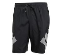 ADIDAS SPORTSWEAR Pantaloncini da surf 'Big Bars' grigio / nero Uomo ADIDAS SPORTSWEAR Lxregular