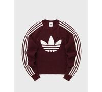 Adidas LUREX KNIT CREW women Pullovers purple in taglia:S