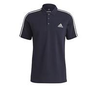 adidas M 3S PQ PS, Polo Uomo, Legend Ink/White, S