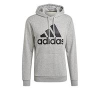 adidas M Bl Ft HD Hooded Sweat Uomo, Medium Grey Heather/Black, L
