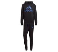 Adidas M Bl Ft HD TS, Tuta da Ginnastica Uomo, Black/Team Royal Blue