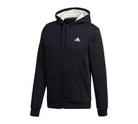 adidas M MH WNTR 3S FZ, Felpa Uomo, Black/Cream White, S
