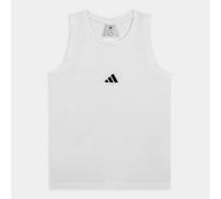 ADIDAS M TANK ESSENTIALS SMALL LOGO Canotta Uomo IN COTONE COL.BIANCO TG.L