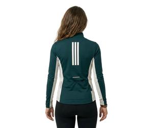 Adidas Maglia A Maniche Lunghe Tempo 3 Stripes Aurora Ivy Mel