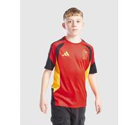 Adidas Belgium 26/27 Tiro Training Junior Short Sleeve T-shirt Rosso 13-14 Years Bambini
