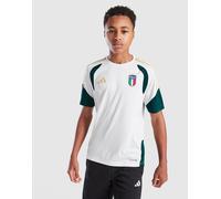 Adidas Italy 26/27 Tiro Training Junior Short Sleeve T-shirt Bianco 9-10 Years Bambini