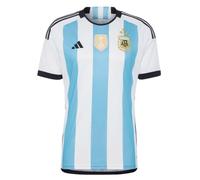 adidas Maglia da calcio Argentina 3 stelle da uomo, vestiti come un campione con comodo tessuto, bianco/blu, L
