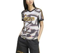 adidas Maglia da Donna Tiro Pride Jersey, Nero/Solare Slime/Bronzo Strata, M