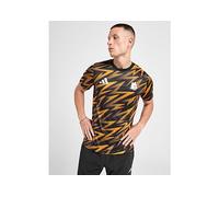adidas Maglia Pre Partita AS Roma, Nero M